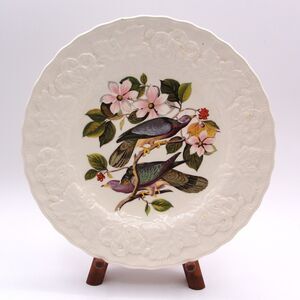 Alfred Meakin Birds of America Plate #367 Band Tailed Pigeon Audubon England 9"